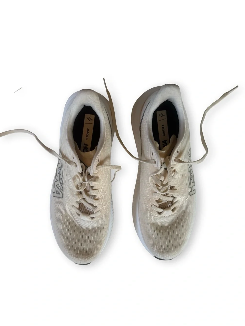 Hoka Women's Mach 6 Runner - Eggnog/Vanilla
